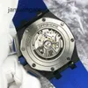 Ap Relojes de pulsera de lujo suizos Royal Oak Offshore Series 26405CE Reloj para hombre Esfera azul ahumado Temporización de fecha 44 mm Reloj mecánico automático Set 2020 Tarjeta de crédito OT33