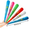 PVC Inflatable baseball bat children's colorful inflatable bat cheering stick inflatable pools toy white blue green red baseball bat P132