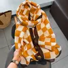 Eşarplar Lüks Marka Pamuk Eşarp Kadın Şalları ve Sargılar Bahar Pashmina Hijab Bufanda Foulard Kadın Bandana Beach Stoles 230407