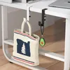 Hooks Table Edge för handväska Bag Organizer Portable Punch-Free Hanging Hook Home Office Kitchen Skåphängare