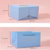 Jewelry Settings in Rose Box for Necklace Pendant Valentines Day Gift Organizer Plastic Paper Lifting Packaging Display 230407