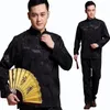 Men's ethnic clothing Shanghai Story traditional Chinese tang suit Sets cotton silk Top + Pant male national style costume Kung Fu suits