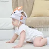 Almohadas Posición Casco de seguridad Sombrero de protección para la cabeza Almohadilla anticaída para niños pequeños Bebé Aprenda a caminar Gorra protectora ajustable L231107