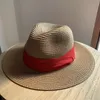 Vintage kahve çadır şapka erkek Panama şapkaları kadınlar yaz güneş kremi tatil saman şapka İngiliz Top şapka plaj güneşlik fedora şapka