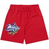 Pantaloncini da uomo in cotone da uomo Corti in rete da nuoto Corti da basket TShort con tasche Mesh hot T Short per sport Beach Swim Drifting Fast Quick Drying