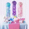 Autres fournitures de fête d'événement Décorations de sirène Litte Jellyfish Lanterne en papier Under the Sea Girl Babyshower Birthday 230406