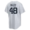 99 Aaron Judge Baseball Jerseys 45 Gerrit Cole 2 Derek Jeter 22 Juan Soto 3 Babe Ruth 11 Anthony Volpe Anthony Rizzo Mantle Giancarlo Stanton Gleyber Torres DJ Lemahieu