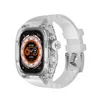 스마트 워치 동일한 스타일 Apple Watch Ultra 2 남자 시계 시리즈 9 터치 스크린 iwatch 스포츠 시계 49mm 45mm 스트랩으로 무선 충전