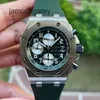 AP Swiss Luxury Pols horloges Royal AP Oak Offshore Series Watch Mens Watch 42 mm Diameter Automatische mechanische mode Casual Mens Watch Clock 26238TiOOA0 0CGE