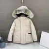 15 styles fashion kids coat letter Geometric printed clothing Kids Down Coat Parkas Boys Girls Down Jackets Warm Snowsuit Hooded Outerwear Kid Coats 2023