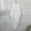 Abbigliamento etnico Alta qualità Ebraico Jilbeb Turbante arabo Accessori islamici Cappelli di preghiera saudita Donne musulmane Abaya Resident Cap Ramadan Sciarpa