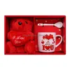Party Favor Ceramic Mothers Day Cup 200 ml Mugg Water With Bear Gift Package Drop Delivery 202 DHEWB
