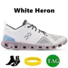 scarpa da cloud Scarpe da corsa Uomo Donna Cloud x 3 Shift Shoe Fashion Heather Glacier Niagara White Heron Black Niagara Sport Mens Mesh