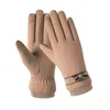 Five Fingers Handschuhe Damen Winter warm weich winddicht wasserdicht Kaschmir gebürstet und dick S Freizeit Outdoor Touchscreen