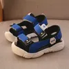 First Walkers Summer Children Buty Boys Soft Soles Beach Mężczyzna Baotou Anty Kick Children S Sandals Princepard 230407