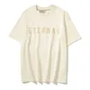 American High Street Fog Season 8 Main Line Eternal Collection T-shirt à manches courtes imprimé flocage ample