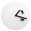 Wall Clocks 2Player Unique Clock Hands Little Men Clinging To The Gymnasts Fun Minimalism Design Timepiece Quartz Movement