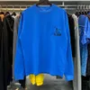 23SS Sonbahar/Kış Moda High Street Pamuk Sweatshirt Hip Hop Uzun Kollu Hoodie Jumper Base Gömlek Nefes Alabilir Mektup Desen Erkek ve Kadın