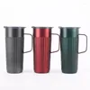 Wasserflaschen Thermobecher 304 Edelstahl Kaffee Mode mit Griff Auto tragbar Großhandel Termos Para Cafe Tazas