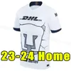 リーガMX FC UNAMサッカージャージ23 24ホームアウェイサードサルビオJ.ロドリゲスフットボールシャツL.Lopez Amaury G. Camisetas Dinenno