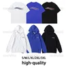 ontwerper hoge kwaliteit trui hoodies heren Balenciagas hoodie herfst hoodies pullover sweatshirts hiphop letter print blauwe tops labels afdrukken