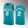 Charlotte''Hornets''Men LaMelo Ball P.J. Washington Nick Richards James Bouknight Brandon Miller Maillot personnalisé 2023-24 City''Teal''Edition