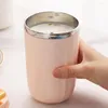 Water Bottles 500ML Stainless Steel Mug With Sealed Lid Large Capacity Leakproof Portable Insulated Milk Tea Coffee Tumbler Travel Cup Gift