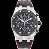 Ap Orologi da polso svizzeri di lusso Royal Oak Offshore Series Orologio meccanico automatico in acciaio di precisione 26470so.oo.a002ca.01 Orologio da uomo usato 26470so.oo.a002ca.01 OTGO