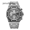 Ap Orologi da polso svizzeri di lusso Royal Oak Offshore Series 42mm Titanio Metallo Orologio meccanico automatico da uomo Orologio di lusso 26470io.oo.a006ca.01 PS69