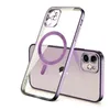 Clear Magnetic For Magsafe Cases Soft TPU Silicone Shockproof Cover With Camera Lens Film Protector for iPhone 15 14 13 12 11 Pro Max