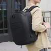 Mochila portátil negócios fino durável laptops mochilas de viagem com porta de carregamento usb faculdade escola computador saco presentes para homem
