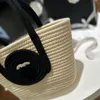 Projektant Tote Bag luksusowa marka francuska podwójna torebki mody Women Beach Bag Wysokiej jakości koszyk warzywny Chaanel CC Borse