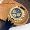 AP Swiss Luxury Wrist Watches Women's Royal AP Oak Collection 26231BAは100個に制限されていますwiyf