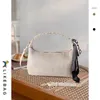 الأكياس المسائية الأزياء الأنيقة مصممة مصممة الحفلات سلسلة Hollow Handbag بسيطة ناعمة من الجلد الفاخرة الصغيرة حقيبة رسول صغيرة للنساء المخزون