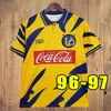 1997 1998 Tigres de la Uanl Retro Soccer Jersey Uniforms 01 02 96 97 98 99 00 2000 2001 2002 Home Away Short Manchers Football Shirt