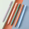 Oeny 1 PC Zwarte Inkt 0.5mm Fijne Punt Eenvoudige Macaron Kleur Handleiding Gel Pennen Voor Schrijven Student Briefpapier schoolbenodigdheden