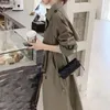 Trench da donna Cappotto giacca a vento retrò coreano chic britannico Primavera e autunno Piccolo di media lunghezza stile inglese XS-XL