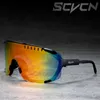 Solglasögon SCVCN Photochromic Solglasögon för män Cykling Glasögon Mountain Bike Road Cykel Eyewear Pock Cycle Goggles UV400 MTB Cykling P230406