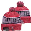 Мужские вязаные шапки с помпоном Tampa Bay TB Bobble Hats Спортивная вязаная шапка Полосатая боковая шерстяная теплая бейсбольная шапка для женщин A3