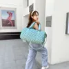 Bolsa informal de nueva tendencia de moda, bolsa de viaje para fitness, bolsa deportiva de gran capacidad con separación en seco y húmedo, bolsa de yoga de estilo urbano 231107