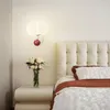 Lampade a sospensione Lampada da comodino a LED Lampada a sospensione Camera da letto Luce Singola testa Corridoio moderno e minimalista Decorazione della parete della stanza Illuminazione E27