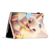 Panda Leather Wallet Holder Tablet Cases For Ipad Pro 11 Air4 Air5 10.9 10.2 10.5 10.9 2022 Air Air2 9.7 Cute Animal Dog Fawn Rabbit Flower Butterfly Card Slot Flip Cover Purse