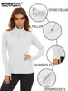 Camiseta para mujer TACVASEN UPF 50Protector solar Camisa de verano Camisa de manga larga para mujer Chaqueta informal con cremallera completa Bolsillo con cremallera Top deportivo de golf 230407