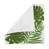 Housse de coussin brodée 45,7 x 45,7 cm, décoration d'intérieur, motif de feuilles tropicales, housse de coussin pour canapé, plante, protection de feuilles de Monstera