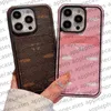 Für iPhone 15 Pro Max Hüllen Designer Handyhülle Kartenhalter Apple iPhone 14 Pro Max 13 12 11 X XS XR XSMax 14 Plus 15 Plus Hülle Luxus Leder Kreditkartenfach Mobile Cover