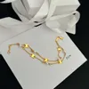 Fashion Classic Charm dubbelskiktsarmband kedja Shell Pearl för Womengirl Wedding Mother 'Day Jewely Women Gifts