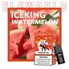 Elfworld Iceking 600 Puffs 10Flavors 380mAh 0%2%5% 2ml E-liquid dimensioni portatili design con superficie liscia costruito per durare nel tempo per i principianti del Regno Unito Vape usa e getta vape kit elfo bar