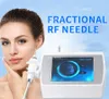 2023 Novo instrumento de beleza doméstica Tomada de fábrica Microagulha profissional Rf/ Máquina de lifting facial para aperto de pele/ Micro agulha Rf fracionária