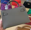 Gris Etain Brand mini Bag 19.5cm handmade wax stitching cherves leather lamb skin many colors fast delivery pls confirm to me if in stock00