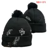 Men Knitted Cuffed Pom Beanies Celtics Hats Sport Knit Hat Striped Sideline Wool Warm BasEball Beanies Cap For Women a2